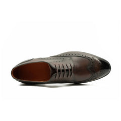 Men's Goodyear Welted Brogue Oxford Shoes Divinch