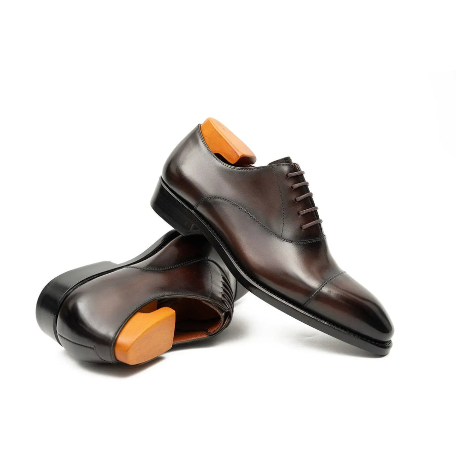 Men's Goodyear Welted Oxford Leather Shoes Divinch