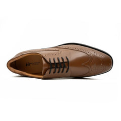 Men's Leather Platform Shoe Divinch