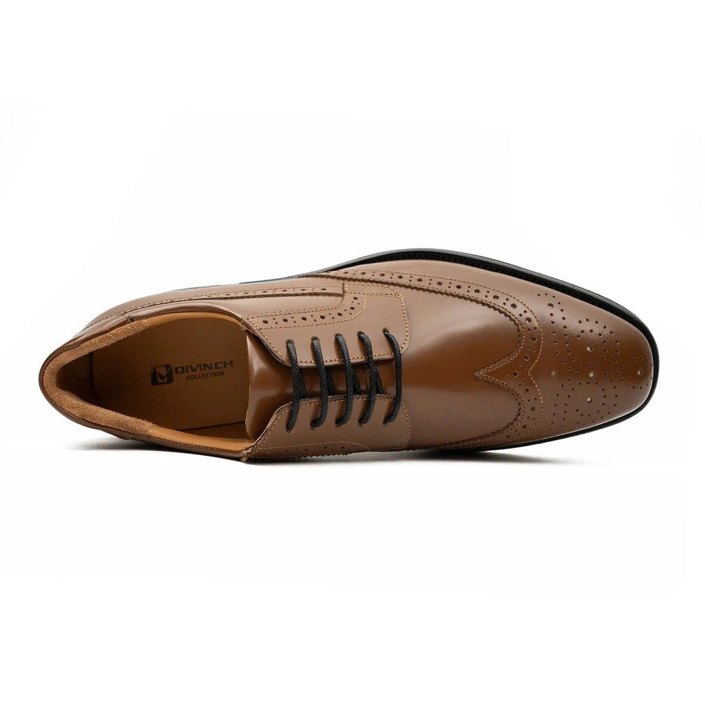 Men's Leather Platform Shoe Divinch