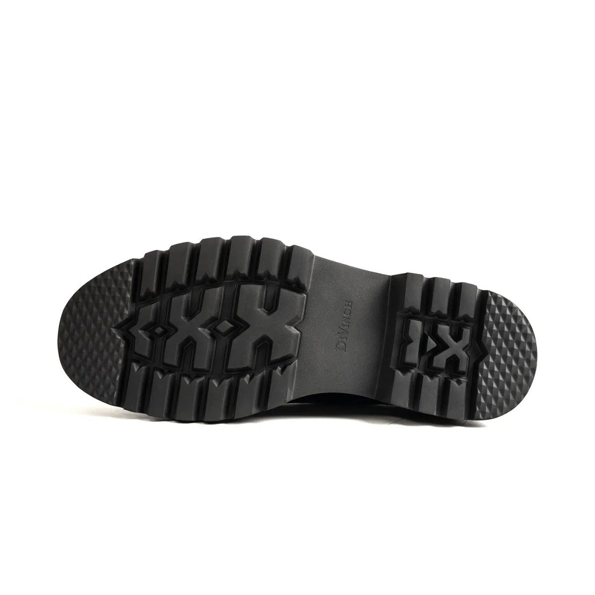 Midnight Blue Polished Moc-Toe Derby Divinch