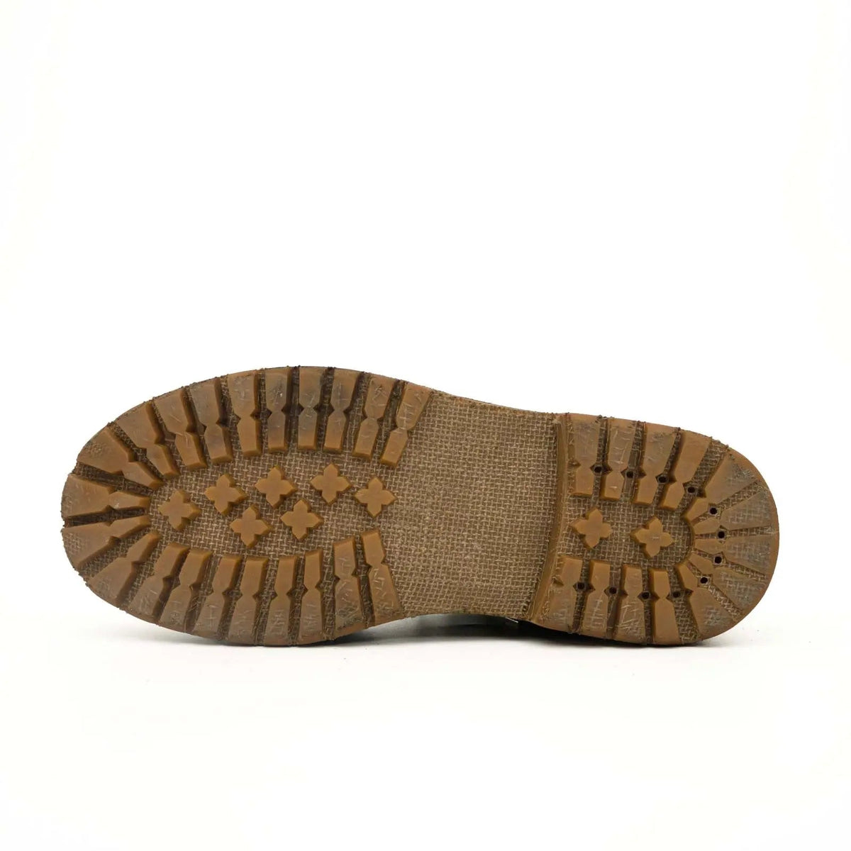 Olive Suede Lace-Up Combat Boots DIVINCH