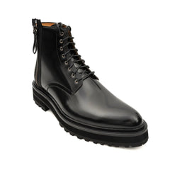 Platform Patent Combat Boots DIVINCH