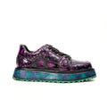Purple Crocodile Platform Sneaker DIVINCH