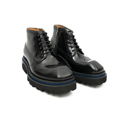 Side - Zipper Martin Boots 3016B Black DIVINCH