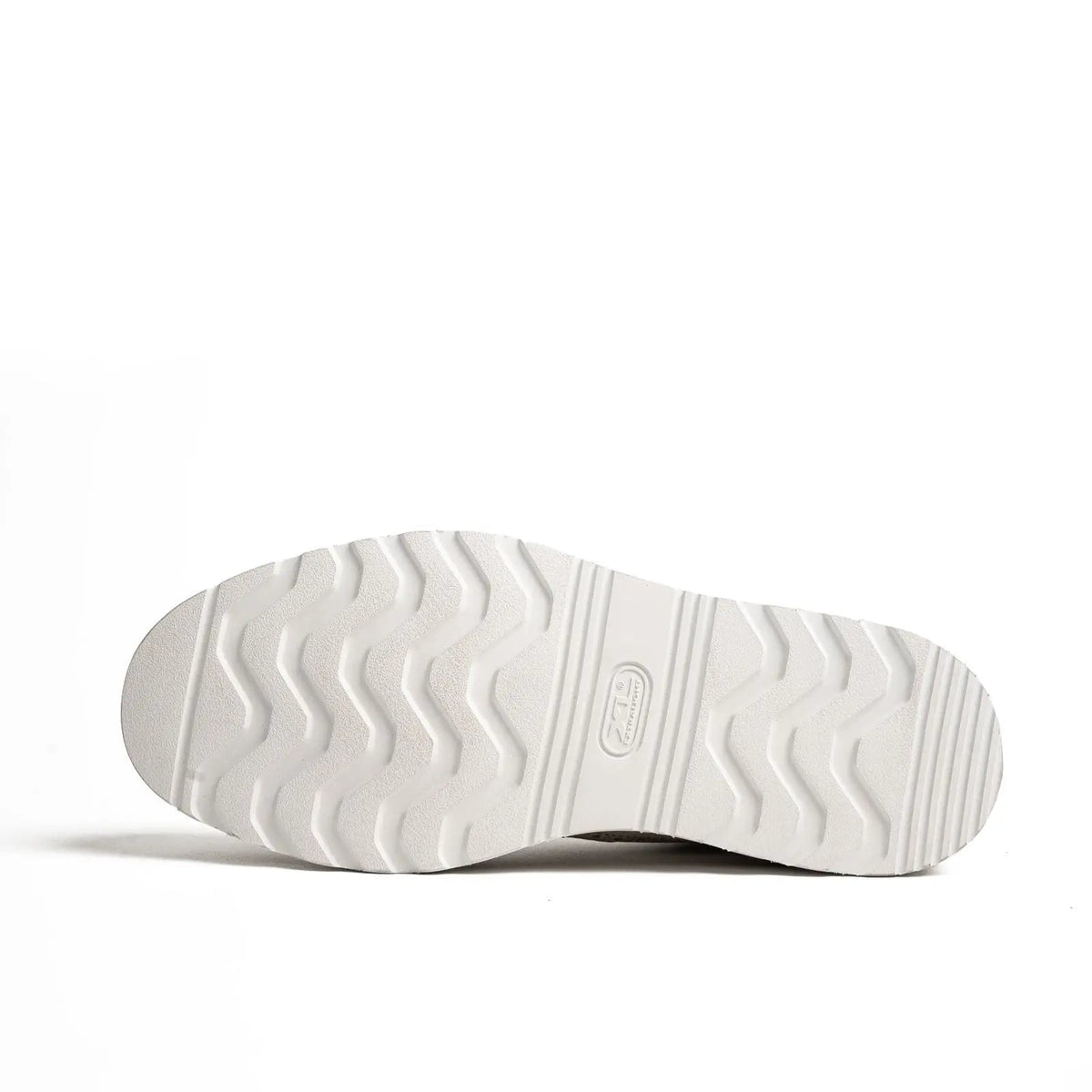 White Crocodile Detail Brogue XL Sneakers Divinch